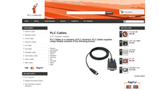 Desktop Screenshot of plccables.com.au